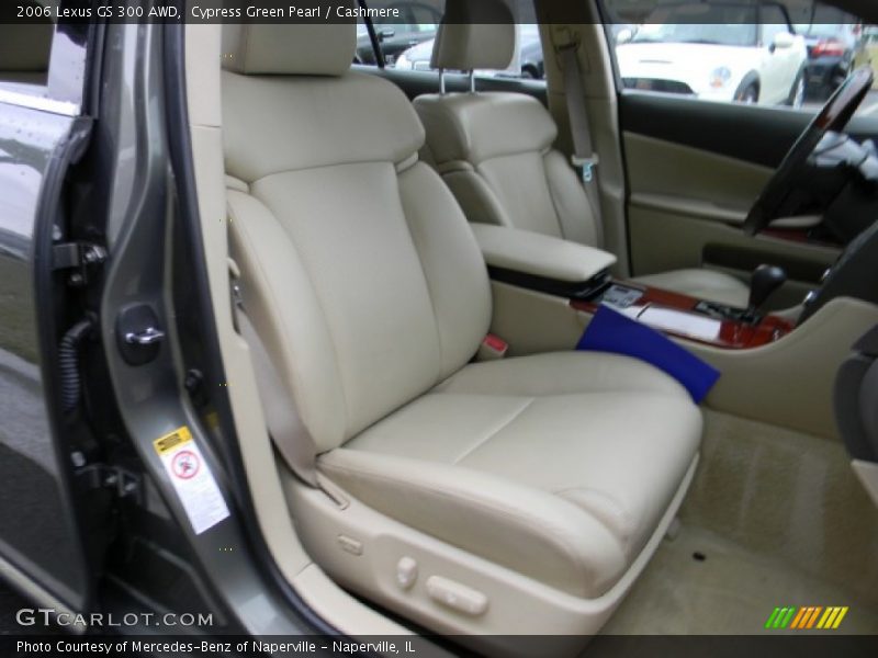 Cypress Green Pearl / Cashmere 2006 Lexus GS 300 AWD
