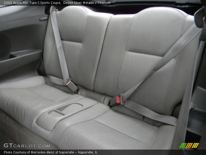 Desert Silver Metallic / Titanium 2003 Acura RSX Type S Sports Coupe