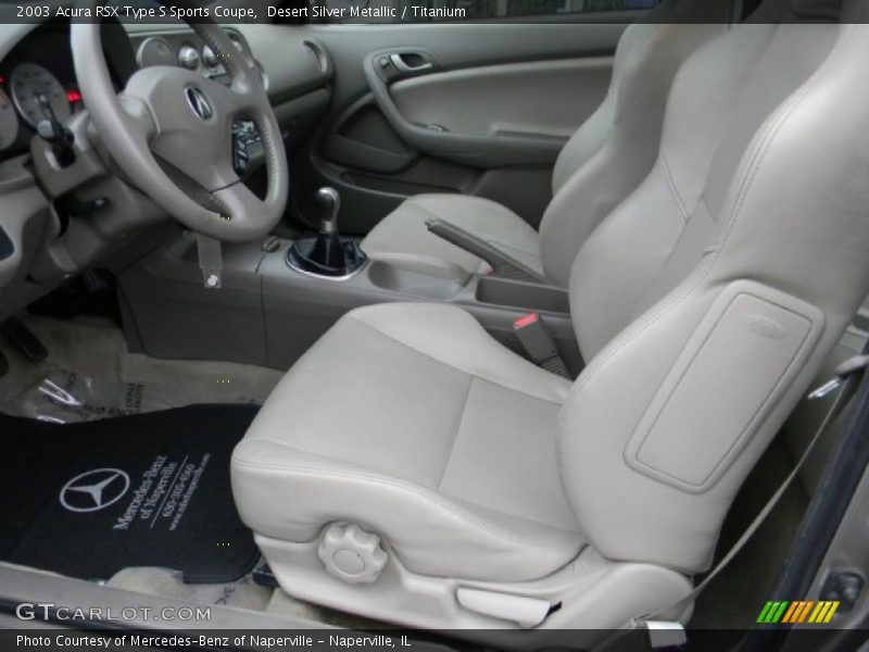  2003 RSX Type S Sports Coupe Titanium Interior