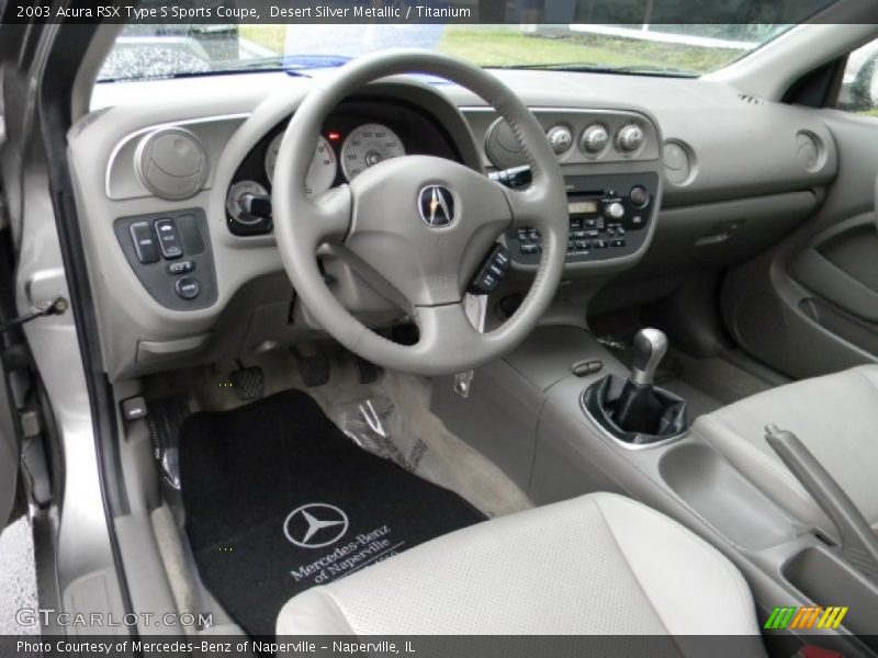  2003 RSX Type S Sports Coupe Titanium Interior