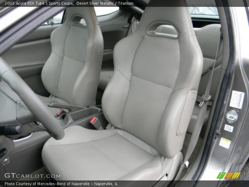  2003 RSX Type S Sports Coupe Titanium Interior