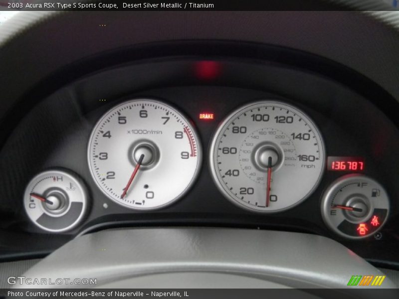  2003 RSX Type S Sports Coupe Type S Sports Coupe Gauges