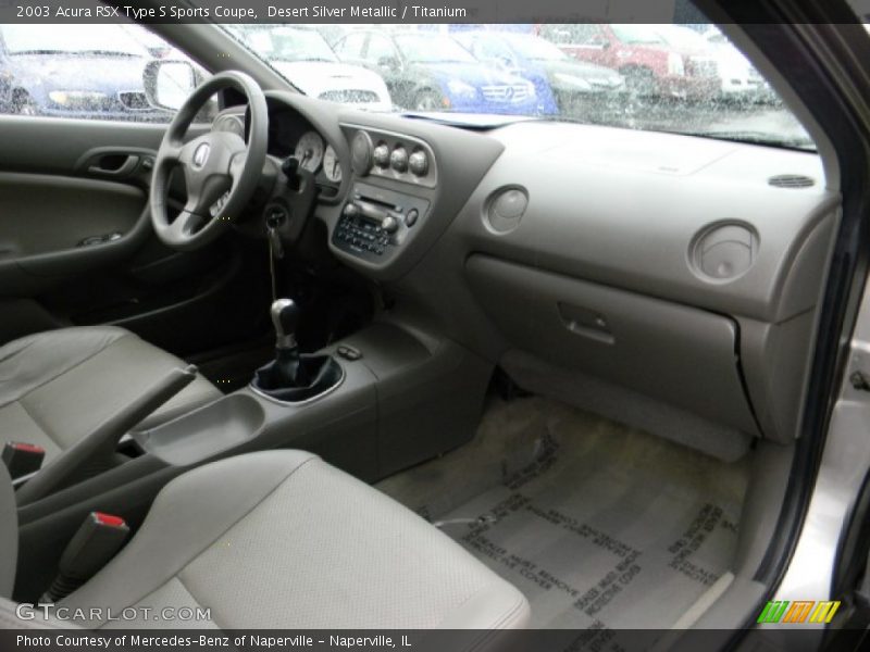  2003 RSX Type S Sports Coupe Titanium Interior