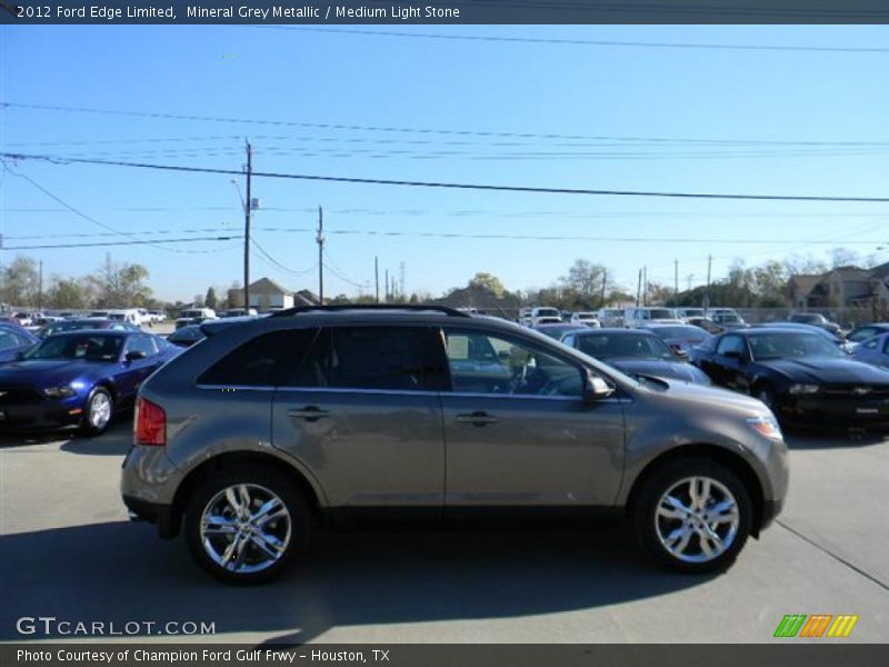 Mineral Grey Metallic / Medium Light Stone 2012 Ford Edge Limited