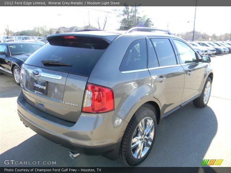 Mineral Grey Metallic / Medium Light Stone 2012 Ford Edge Limited