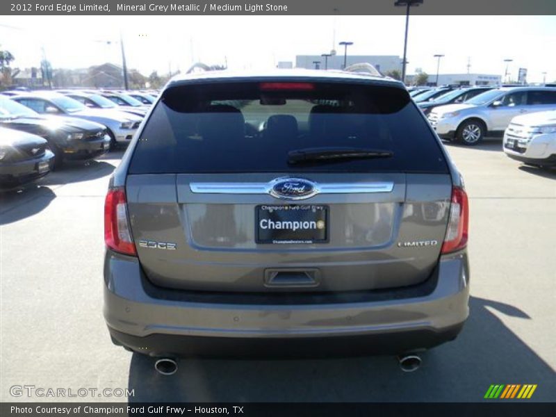 Mineral Grey Metallic / Medium Light Stone 2012 Ford Edge Limited