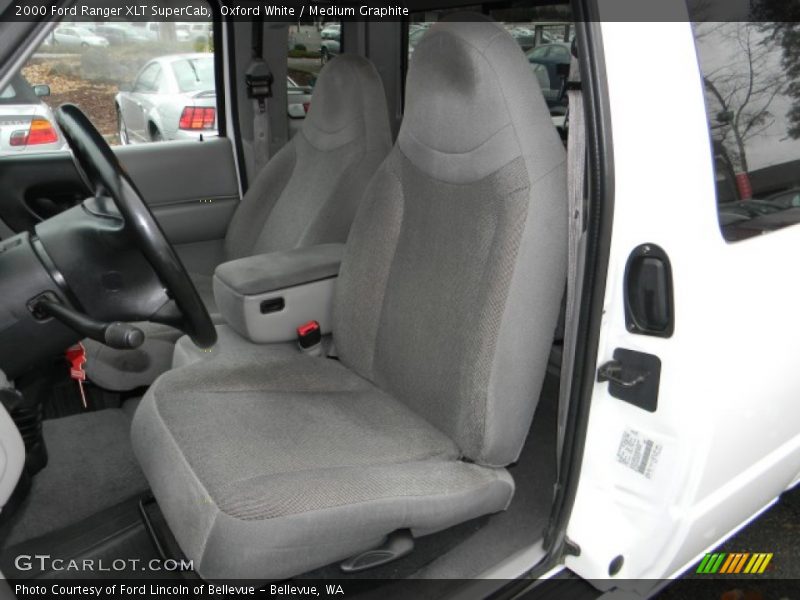 Oxford White / Medium Graphite 2000 Ford Ranger XLT SuperCab