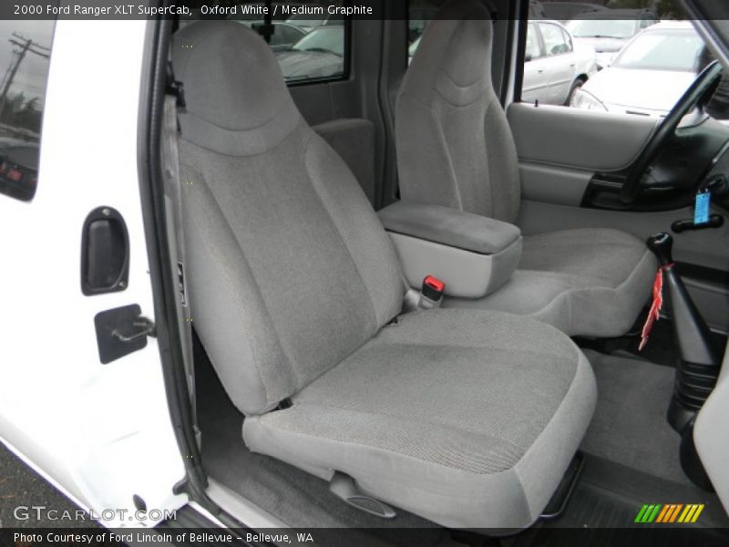 Oxford White / Medium Graphite 2000 Ford Ranger XLT SuperCab