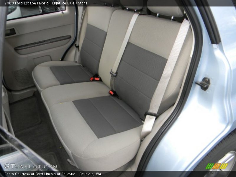 Light Ice Blue / Stone 2008 Ford Escape Hybrid