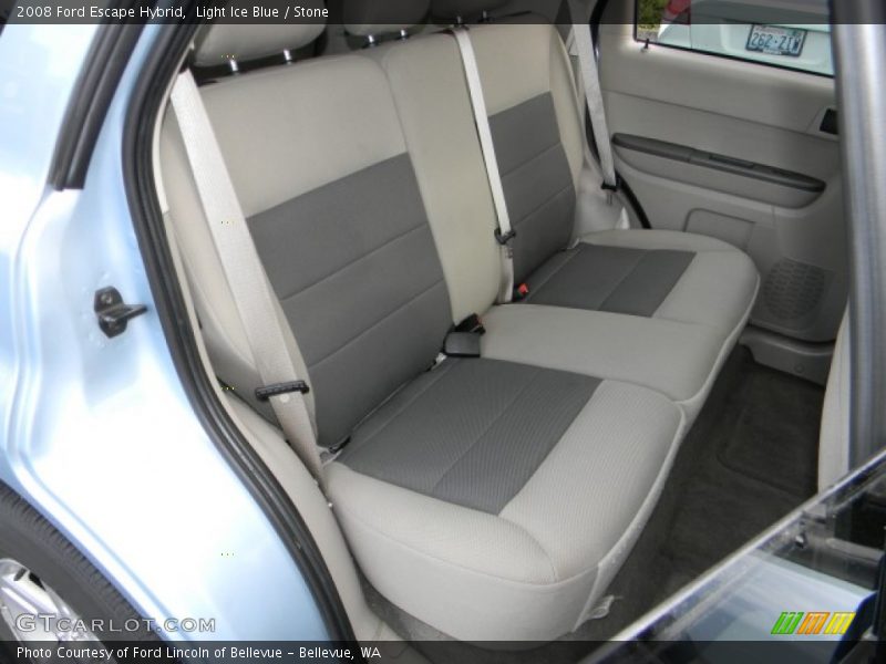Light Ice Blue / Stone 2008 Ford Escape Hybrid