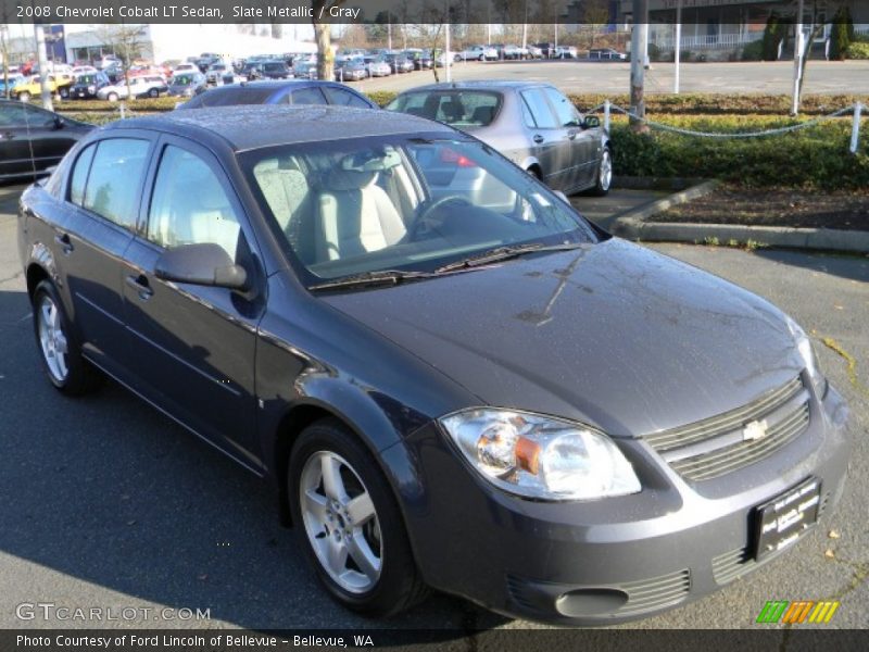 Slate Metallic / Gray 2008 Chevrolet Cobalt LT Sedan