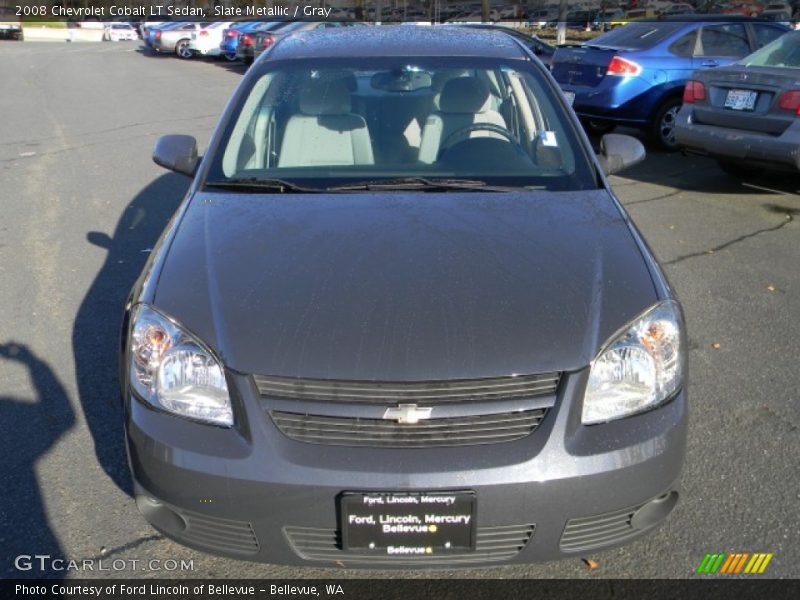 Slate Metallic / Gray 2008 Chevrolet Cobalt LT Sedan