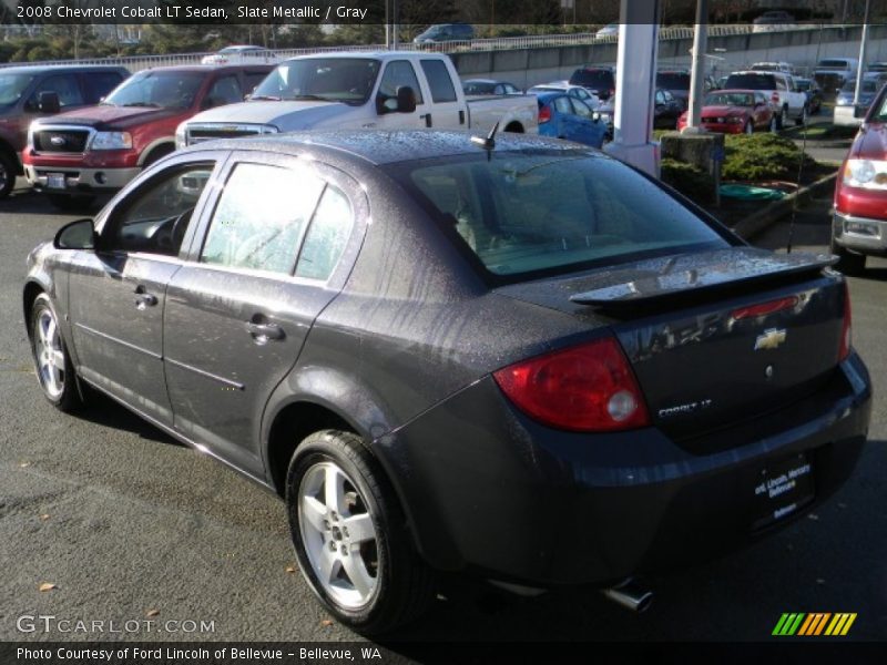 Slate Metallic / Gray 2008 Chevrolet Cobalt LT Sedan