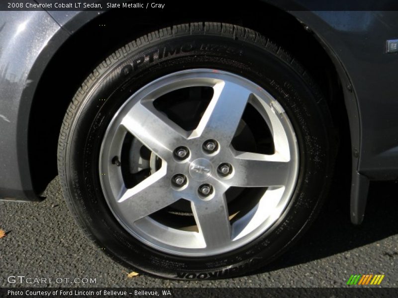 Slate Metallic / Gray 2008 Chevrolet Cobalt LT Sedan