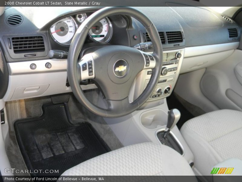 Slate Metallic / Gray 2008 Chevrolet Cobalt LT Sedan