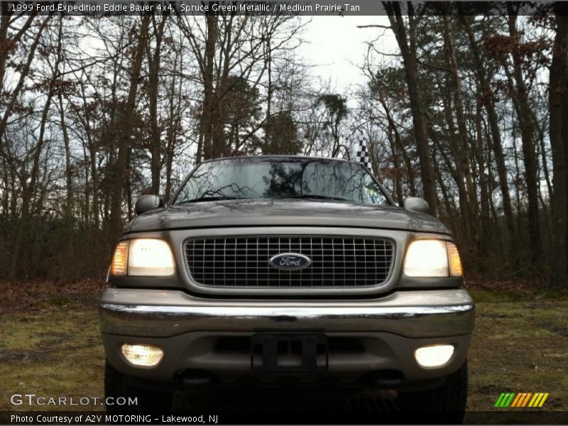 Spruce Green Metallic / Medium Prairie Tan 1999 Ford Expedition Eddie Bauer 4x4