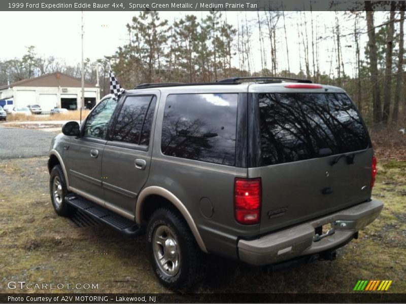 Spruce Green Metallic / Medium Prairie Tan 1999 Ford Expedition Eddie Bauer 4x4