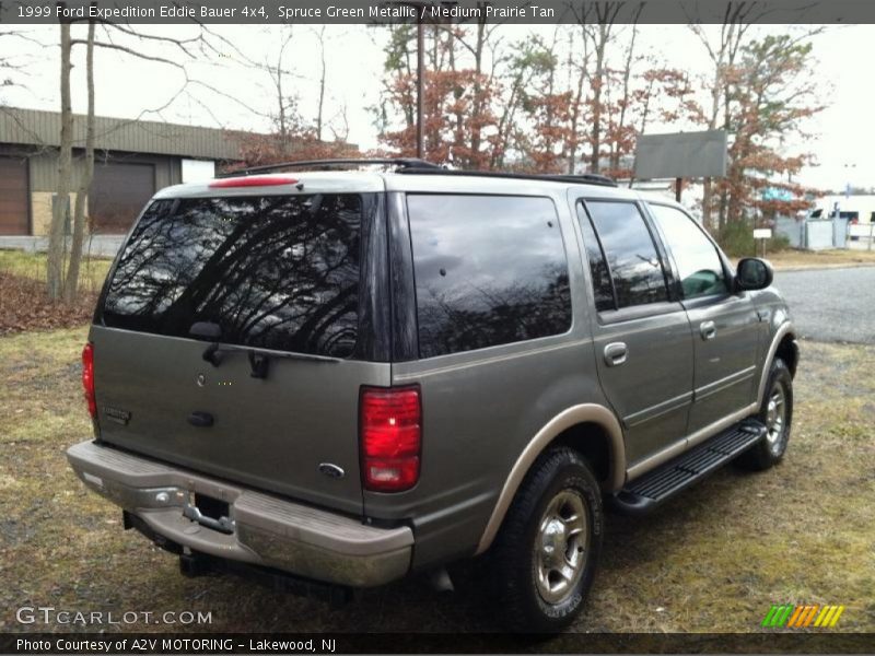 Spruce Green Metallic / Medium Prairie Tan 1999 Ford Expedition Eddie Bauer 4x4
