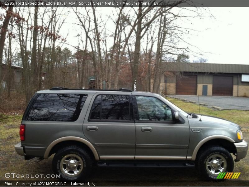 Spruce Green Metallic / Medium Prairie Tan 1999 Ford Expedition Eddie Bauer 4x4