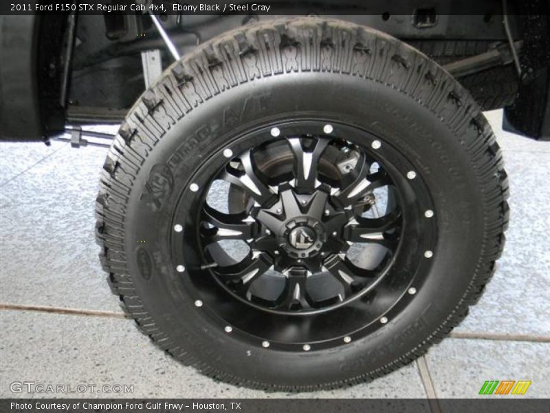 Custom Wheels of 2011 F150 STX Regular Cab 4x4