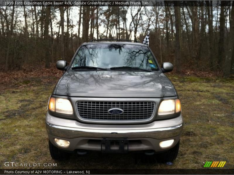Spruce Green Metallic / Medium Prairie Tan 1999 Ford Expedition Eddie Bauer 4x4
