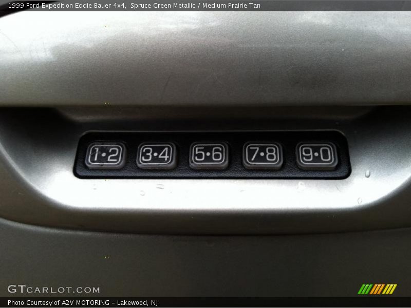 Spruce Green Metallic / Medium Prairie Tan 1999 Ford Expedition Eddie Bauer 4x4