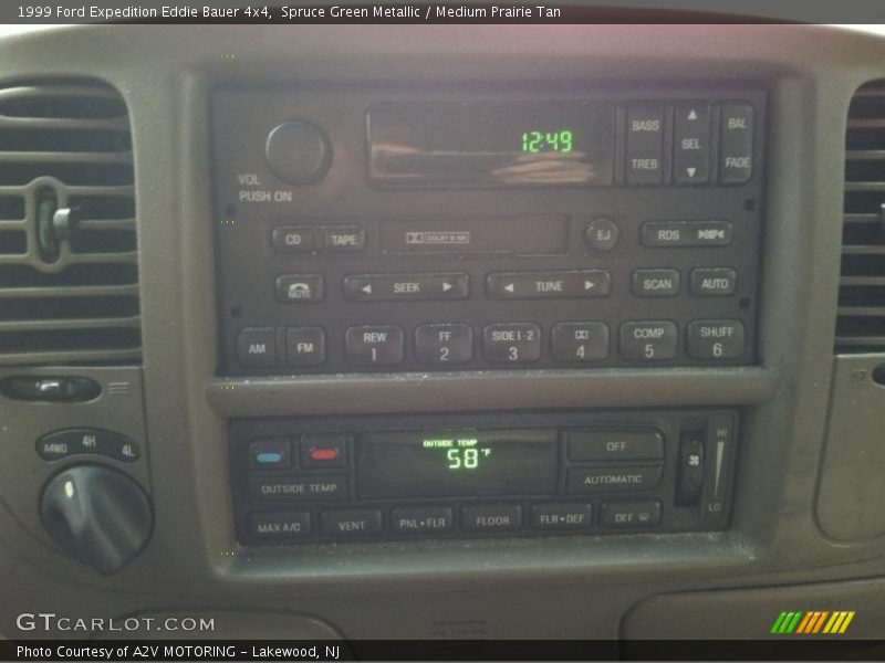 Controls of 1999 Expedition Eddie Bauer 4x4