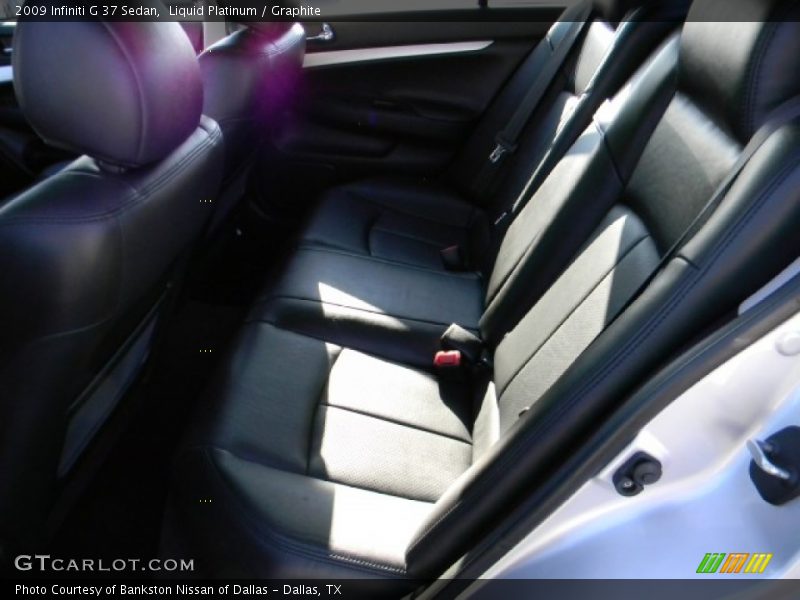 Liquid Platinum / Graphite 2009 Infiniti G 37 Sedan