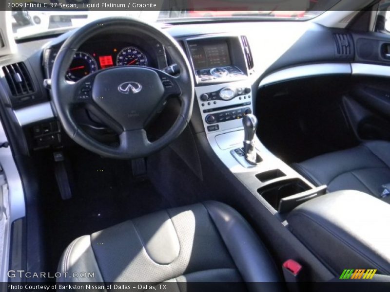 Liquid Platinum / Graphite 2009 Infiniti G 37 Sedan