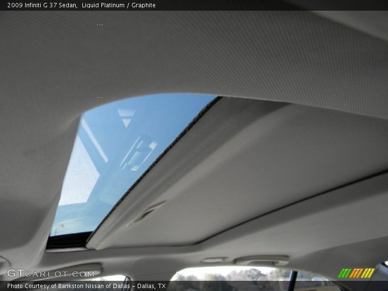 Liquid Platinum / Graphite 2009 Infiniti G 37 Sedan