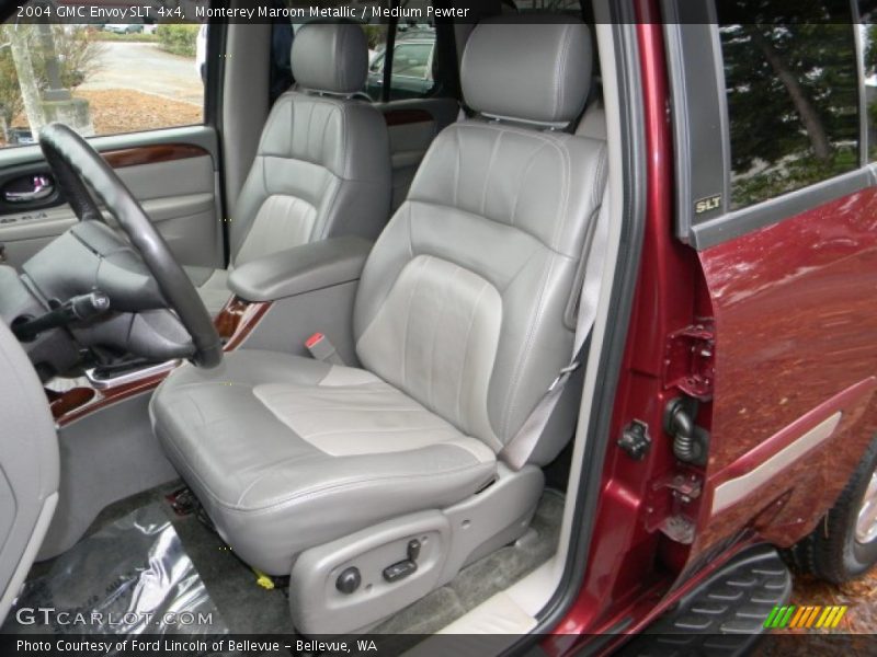 Monterey Maroon Metallic / Medium Pewter 2004 GMC Envoy SLT 4x4