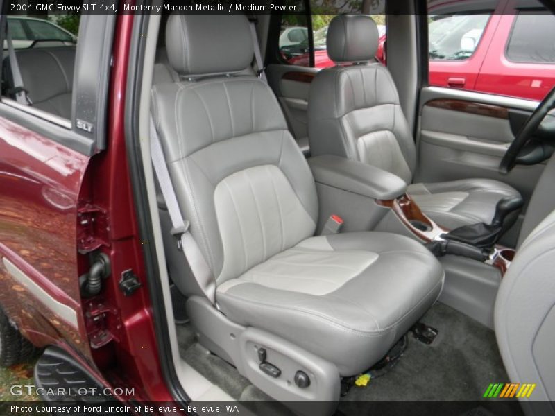 Monterey Maroon Metallic / Medium Pewter 2004 GMC Envoy SLT 4x4