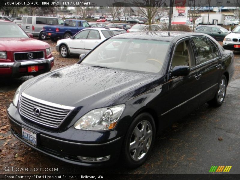 Blue Onyx Pearl / Cashmere 2004 Lexus LS 430