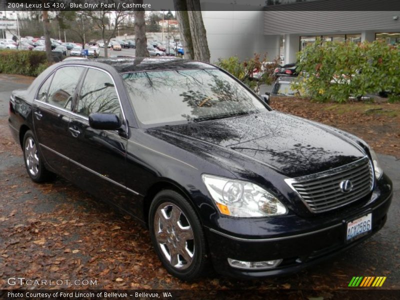 Blue Onyx Pearl / Cashmere 2004 Lexus LS 430