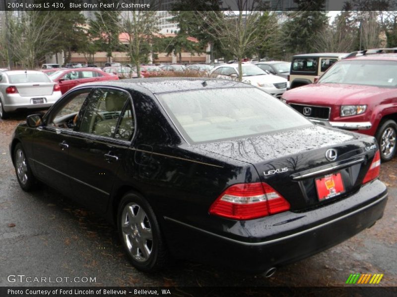 Blue Onyx Pearl / Cashmere 2004 Lexus LS 430