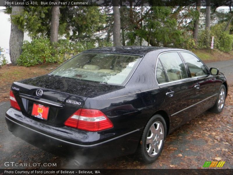 Blue Onyx Pearl / Cashmere 2004 Lexus LS 430