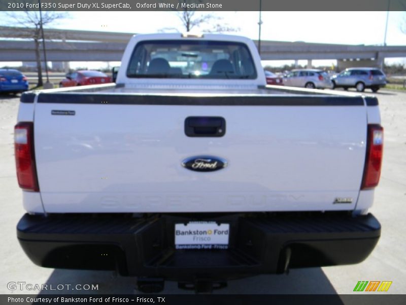 Oxford White / Medium Stone 2010 Ford F350 Super Duty XL SuperCab