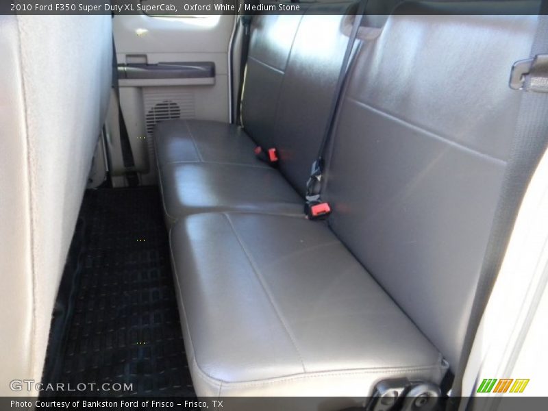 Oxford White / Medium Stone 2010 Ford F350 Super Duty XL SuperCab