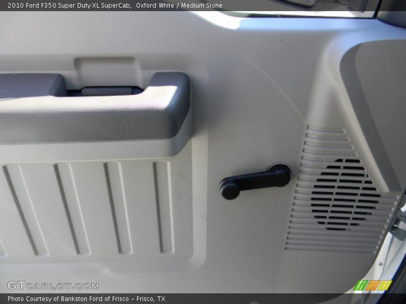 Oxford White / Medium Stone 2010 Ford F350 Super Duty XL SuperCab