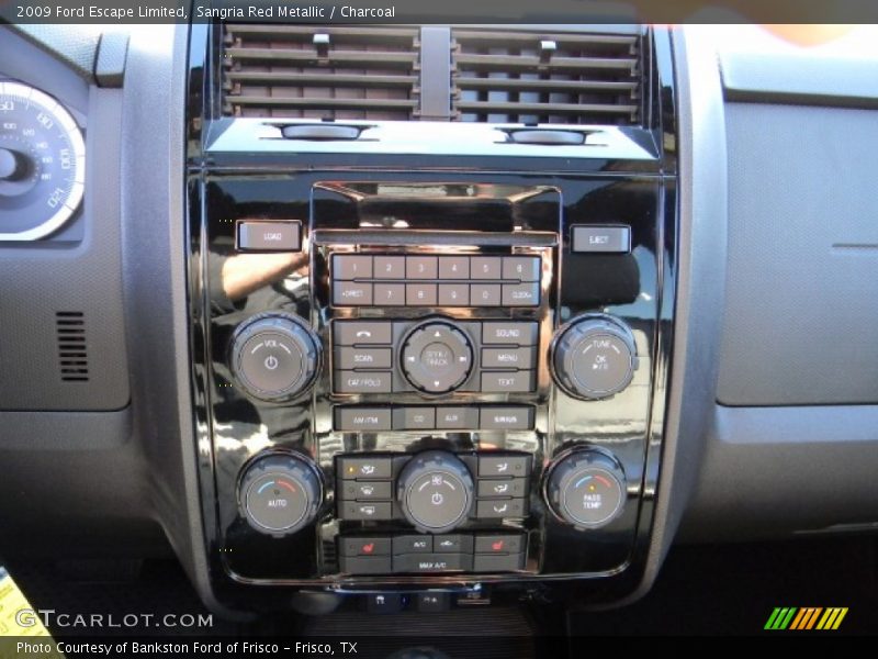 Sangria Red Metallic / Charcoal 2009 Ford Escape Limited