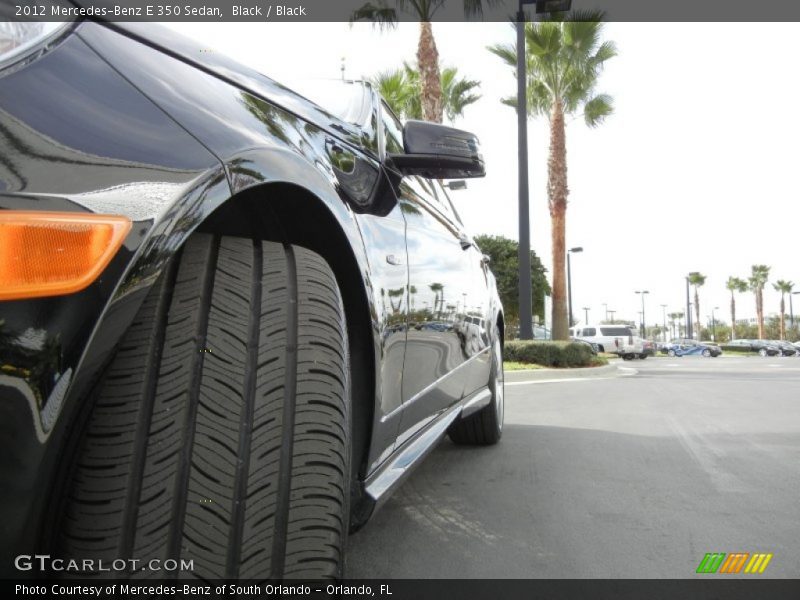 Black / Black 2012 Mercedes-Benz E 350 Sedan