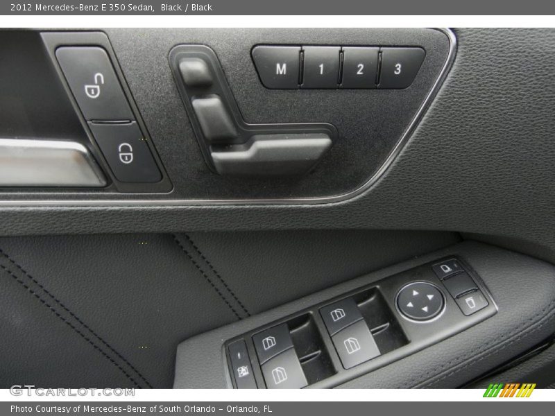 Controls of 2012 E 350 Sedan
