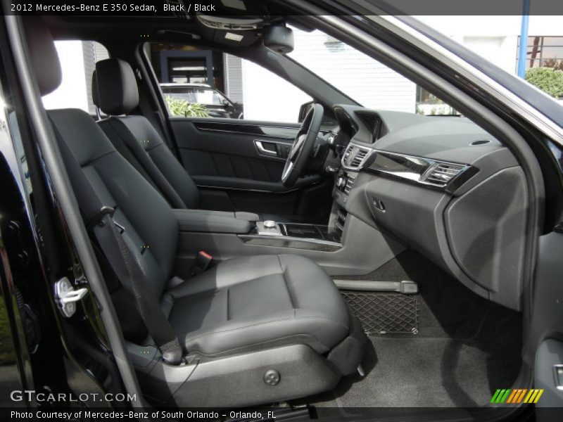 Black / Black 2012 Mercedes-Benz E 350 Sedan