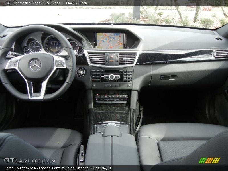 Dashboard of 2012 E 350 Sedan