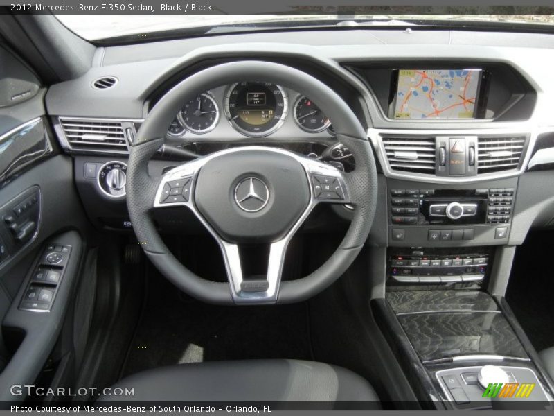 Dashboard of 2012 E 350 Sedan