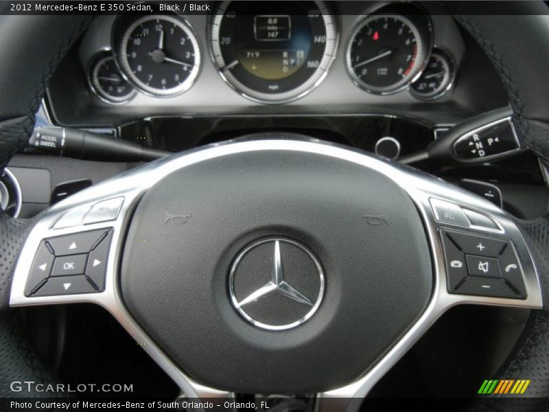Black / Black 2012 Mercedes-Benz E 350 Sedan