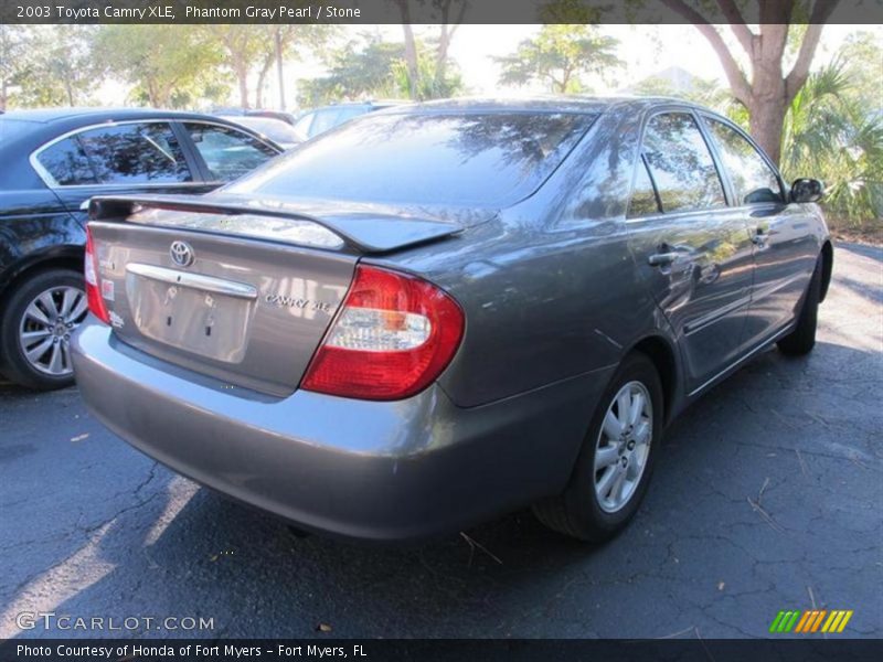 Phantom Gray Pearl / Stone 2003 Toyota Camry XLE