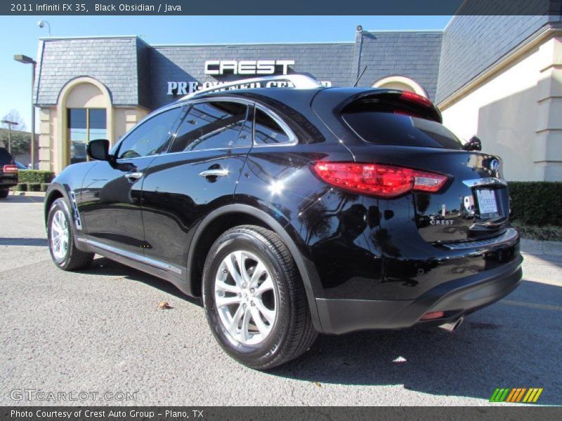 Black Obsidian / Java 2011 Infiniti FX 35