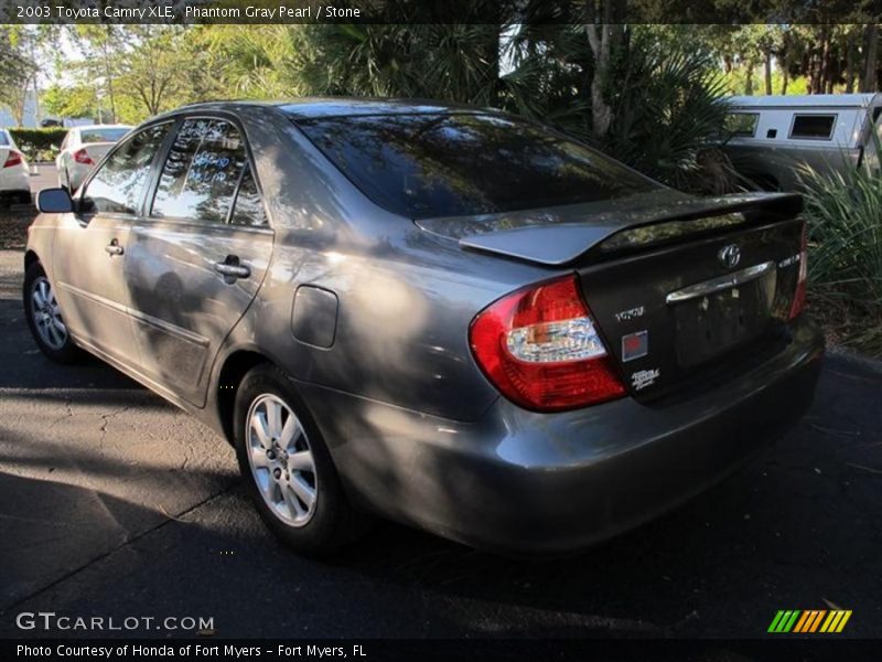 Phantom Gray Pearl / Stone 2003 Toyota Camry XLE