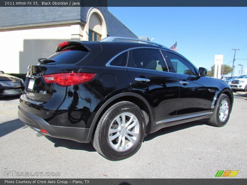 Black Obsidian / Java 2011 Infiniti FX 35